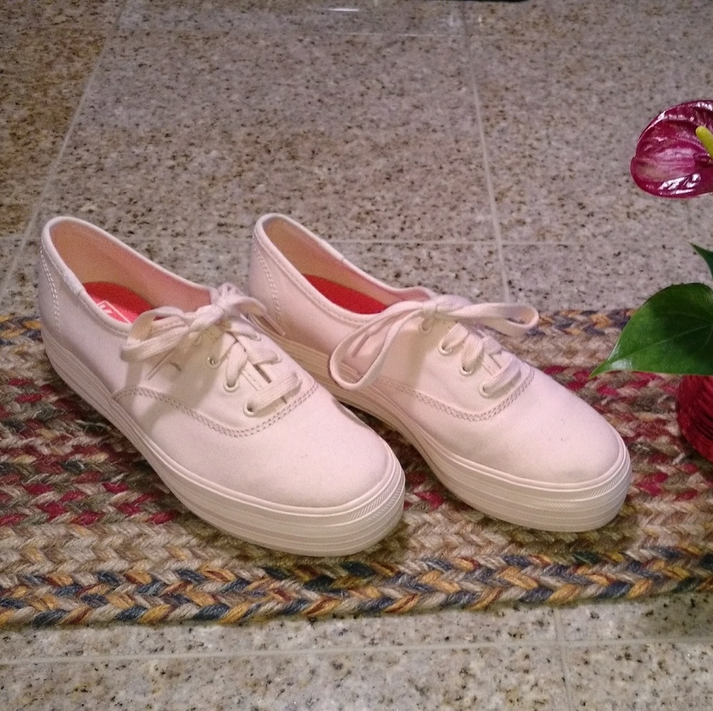 Keds Pink Platform Shoes
